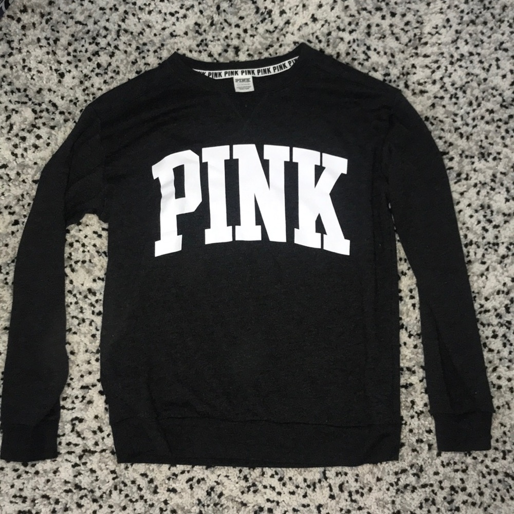 Pink crew neck